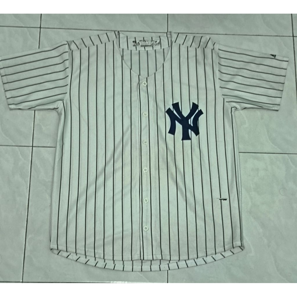 MLB Majestic Jersey New York Yankees Coolbase Pinstripe