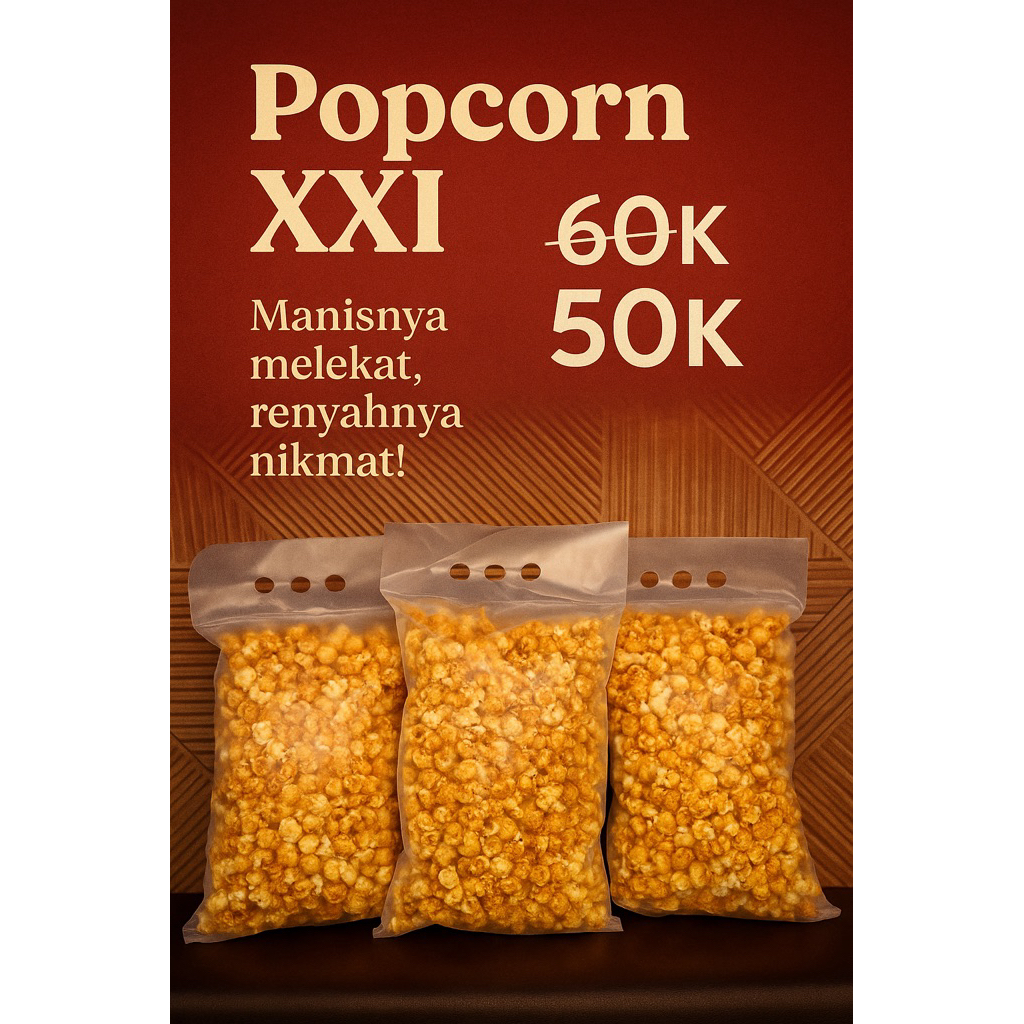 

POPCORN XX* Caramel 500gr