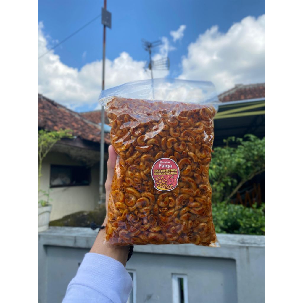 

Makaroni Cikruh 500 gram Pedas Daun Jeruk Makaroni Viral