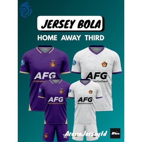 Jersey Home Away Player Issue Persik Kediri 2023-2024 GRATIS CUSTOM NAMA DAN NOMOR