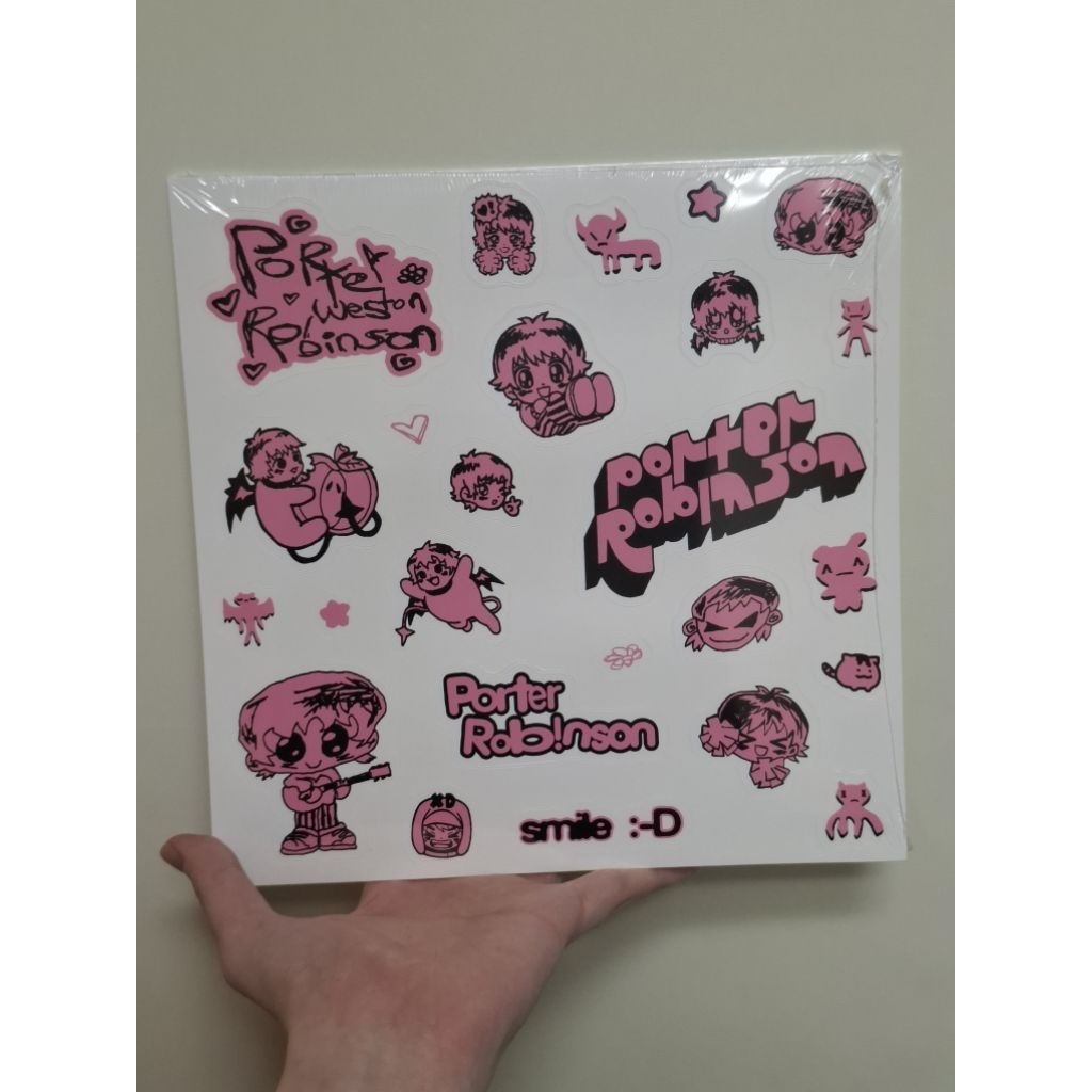 

Porter Robinson Sticker SMILE :D Tour