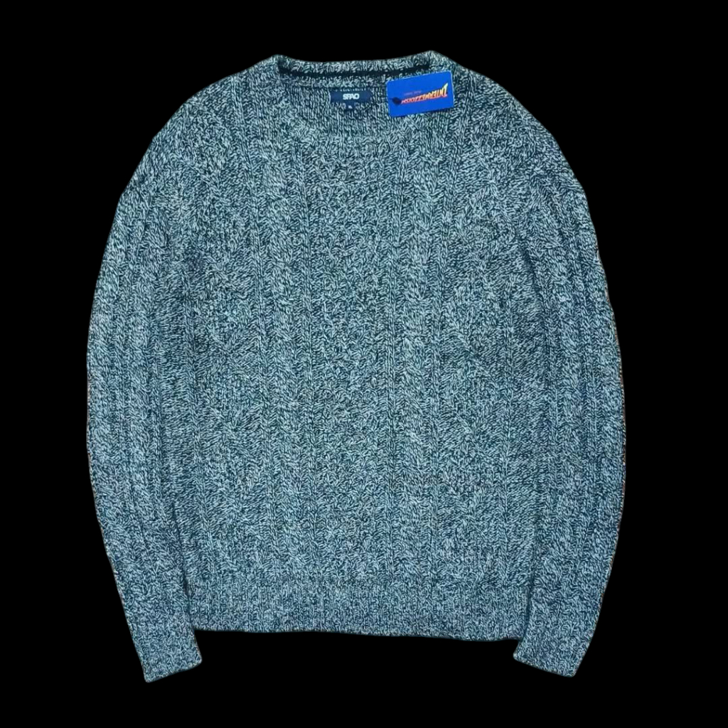 Spao 3D Cable Grey Knitwear