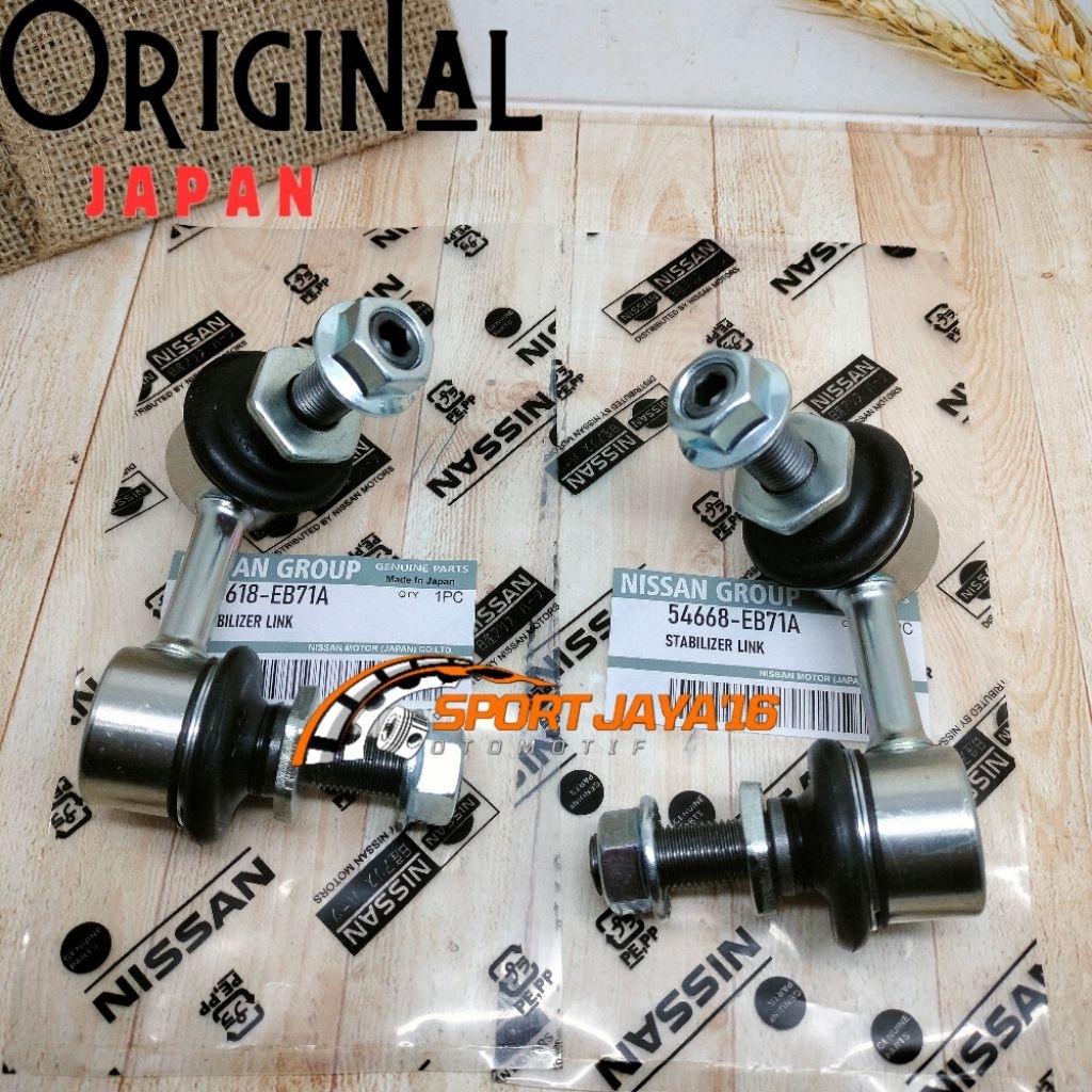 LINK STABIL STABILIZER DEPAN NISSAN NAVARA D40 1SET ORIGINAL