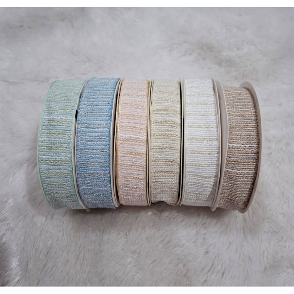 

Pita korea 168 tweed ribbon size 2,5 cm per 1 yard (90 cm)