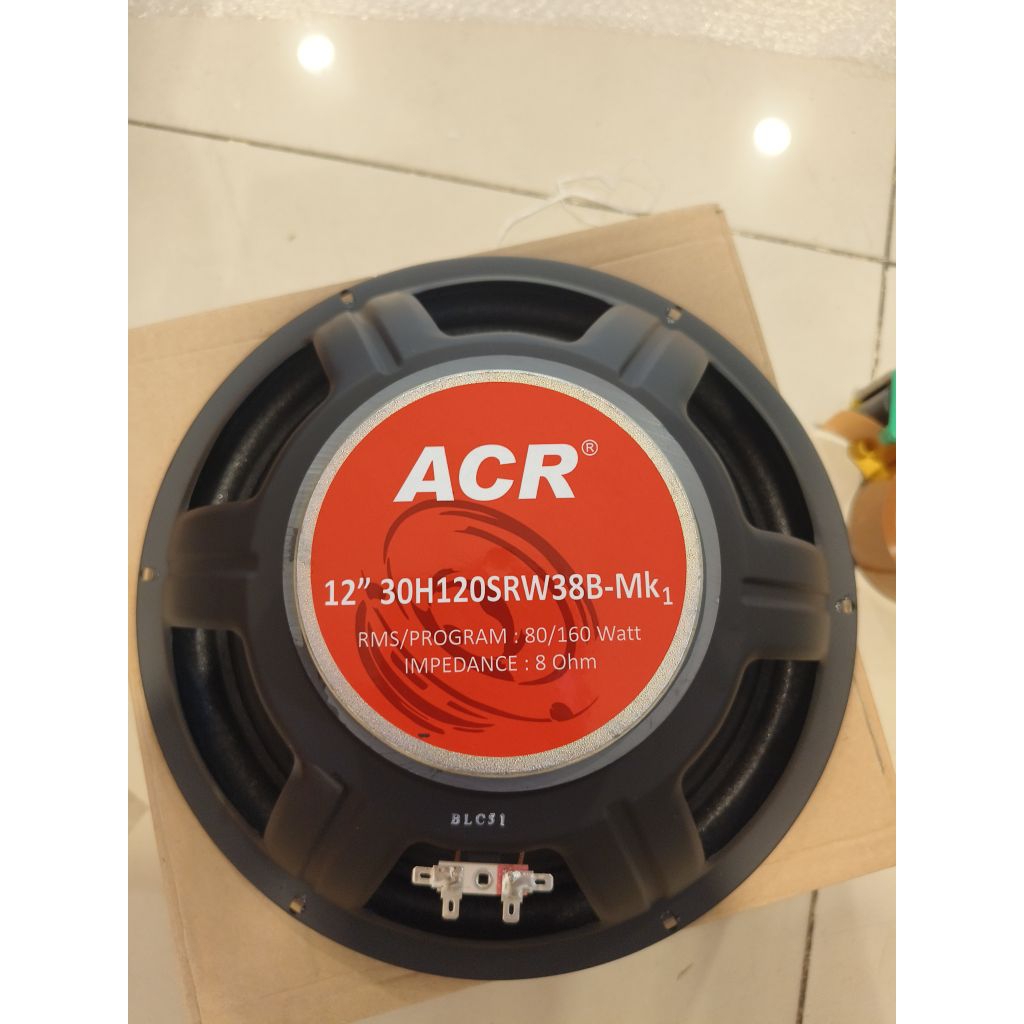 SPAEKER KOMPONEN WOOFER ACR PRO 12 INCH 500 WATT ORIGINAL
