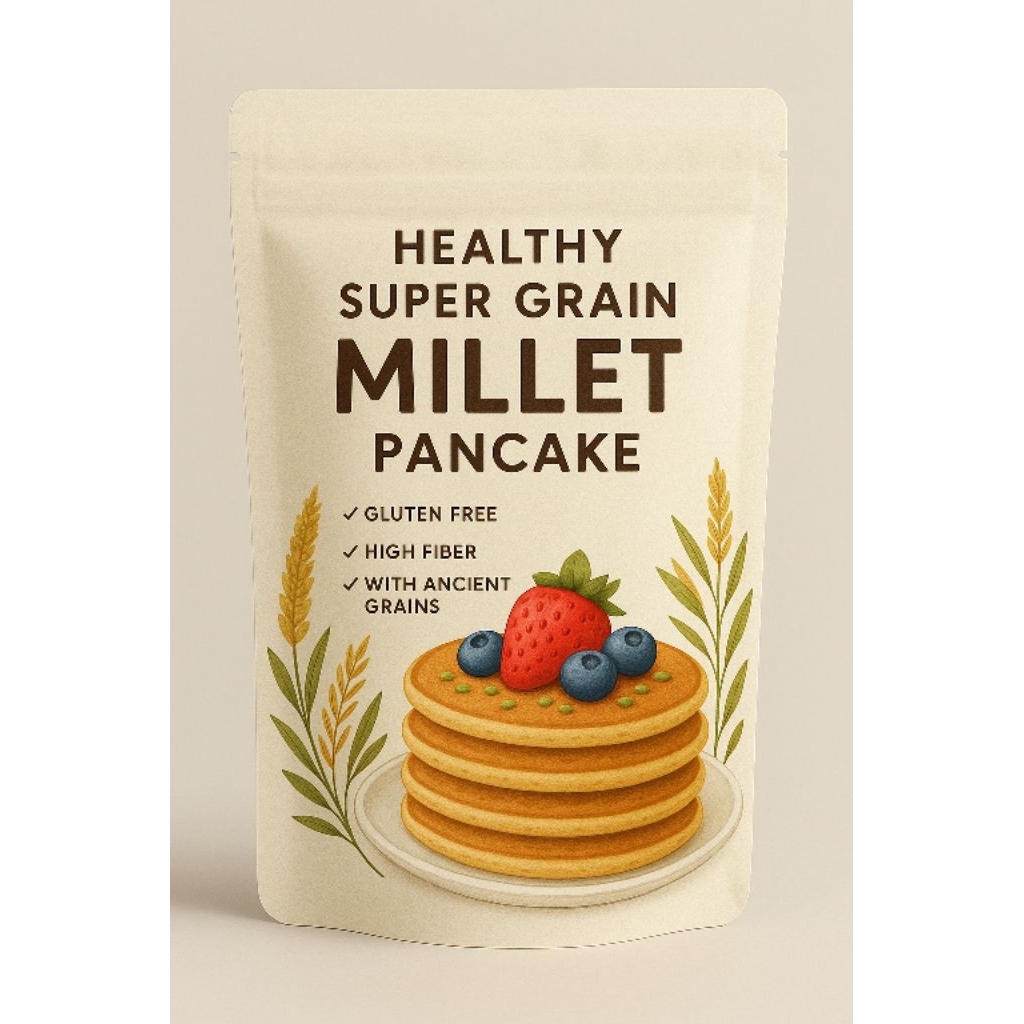 

Premix millet pancake/ pancake instan millet rasa vanilla susu