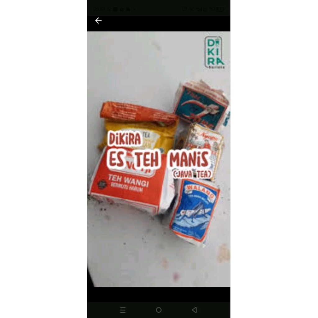 

Teh barak EXO BERRY KEMASAN 1000 GRM