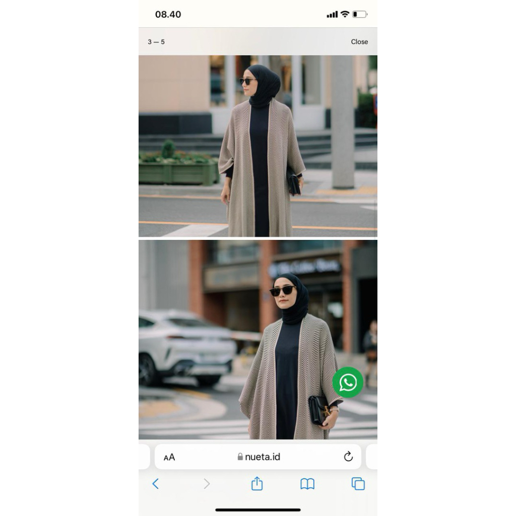 set dari brand NUETA