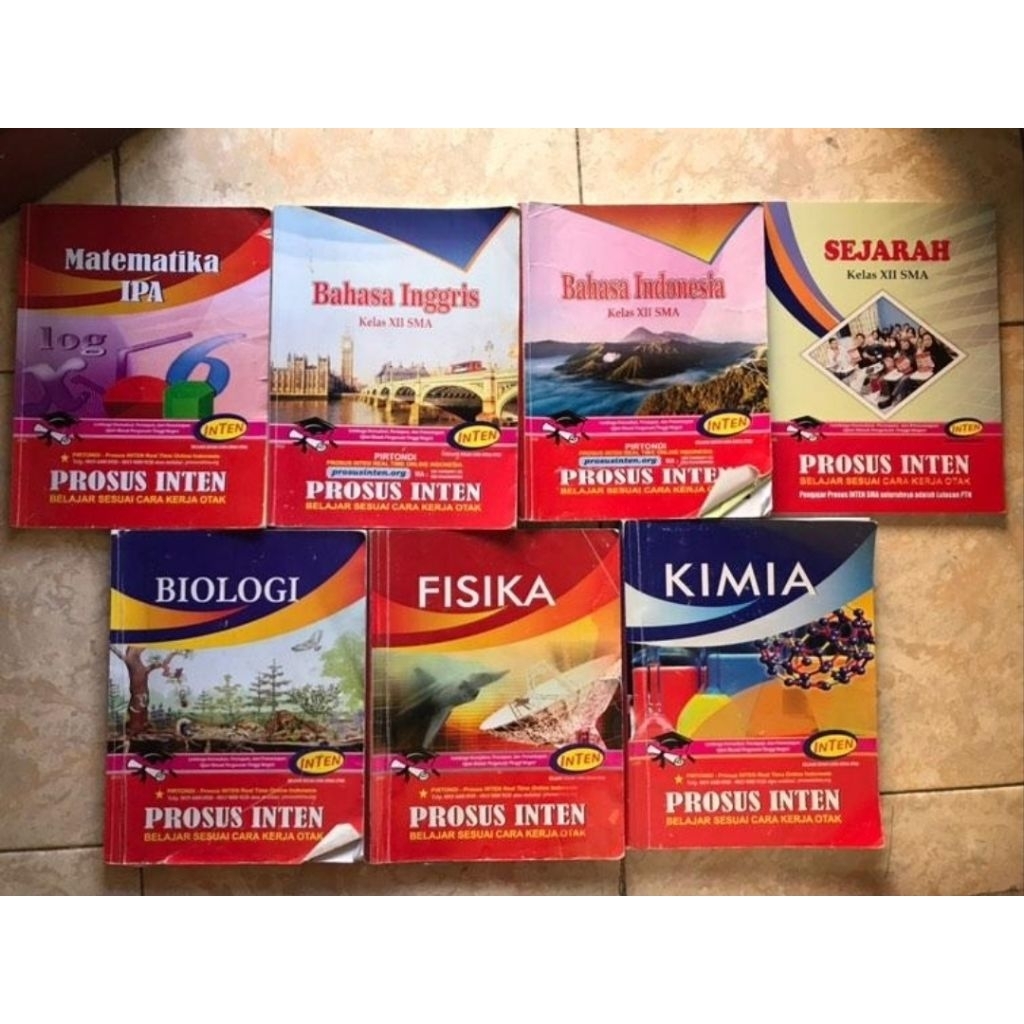 PRELOVED Buku INTEN XII 2024/2025