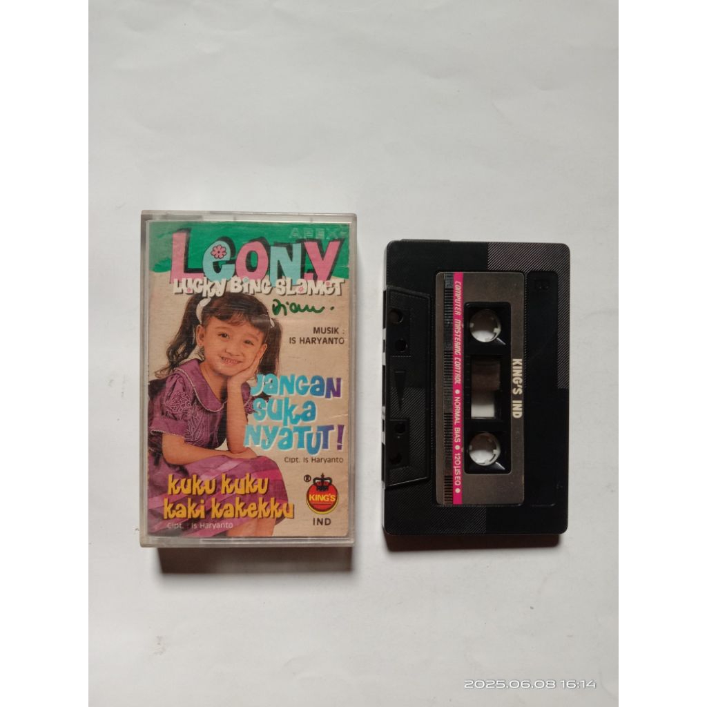 KASET PITA LAGU ANAK-ANAK LEONY LUCKY BING SLAMET  / KASET PITA ANAK-ANAK