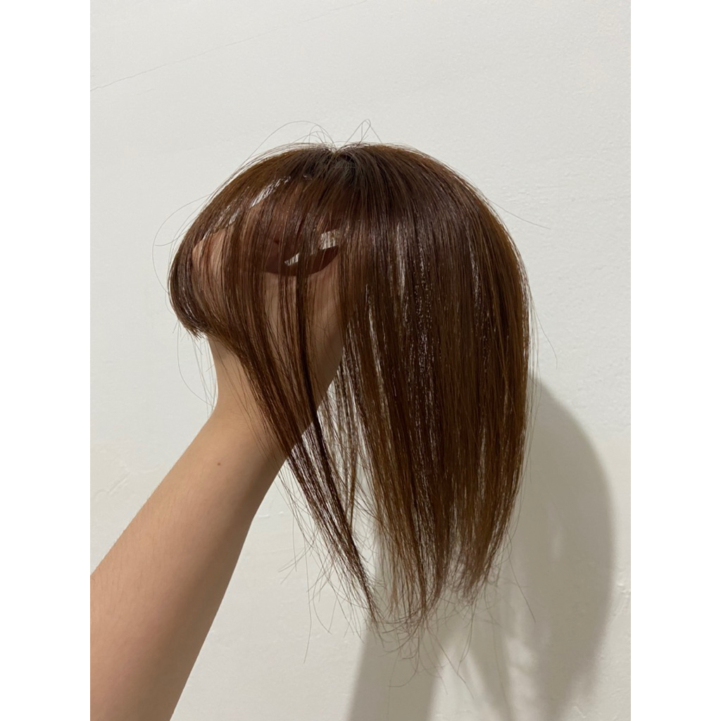 preloved Hairclip human hair toupee poni rambut asli