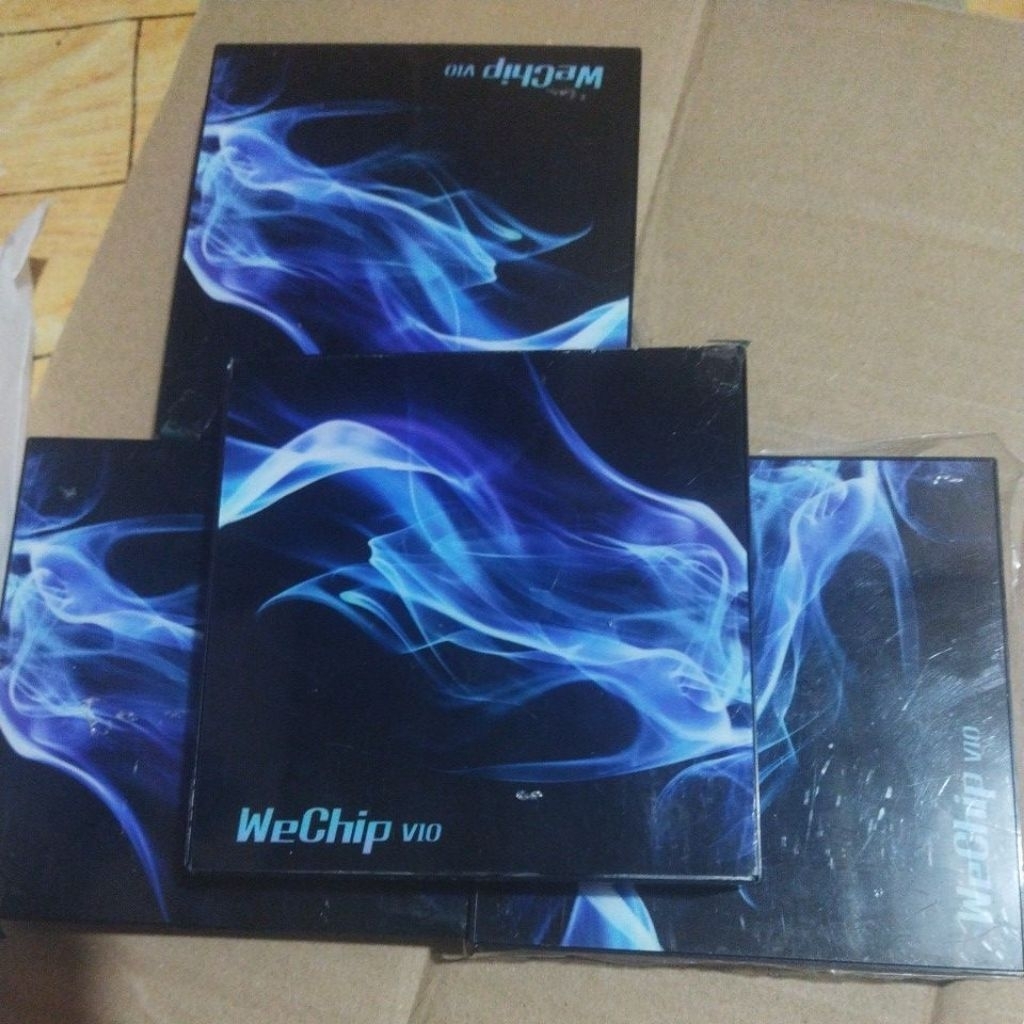 stb wechip v10 sudah android ram 4gb Rom 32gb unit normal tanpa adaptor