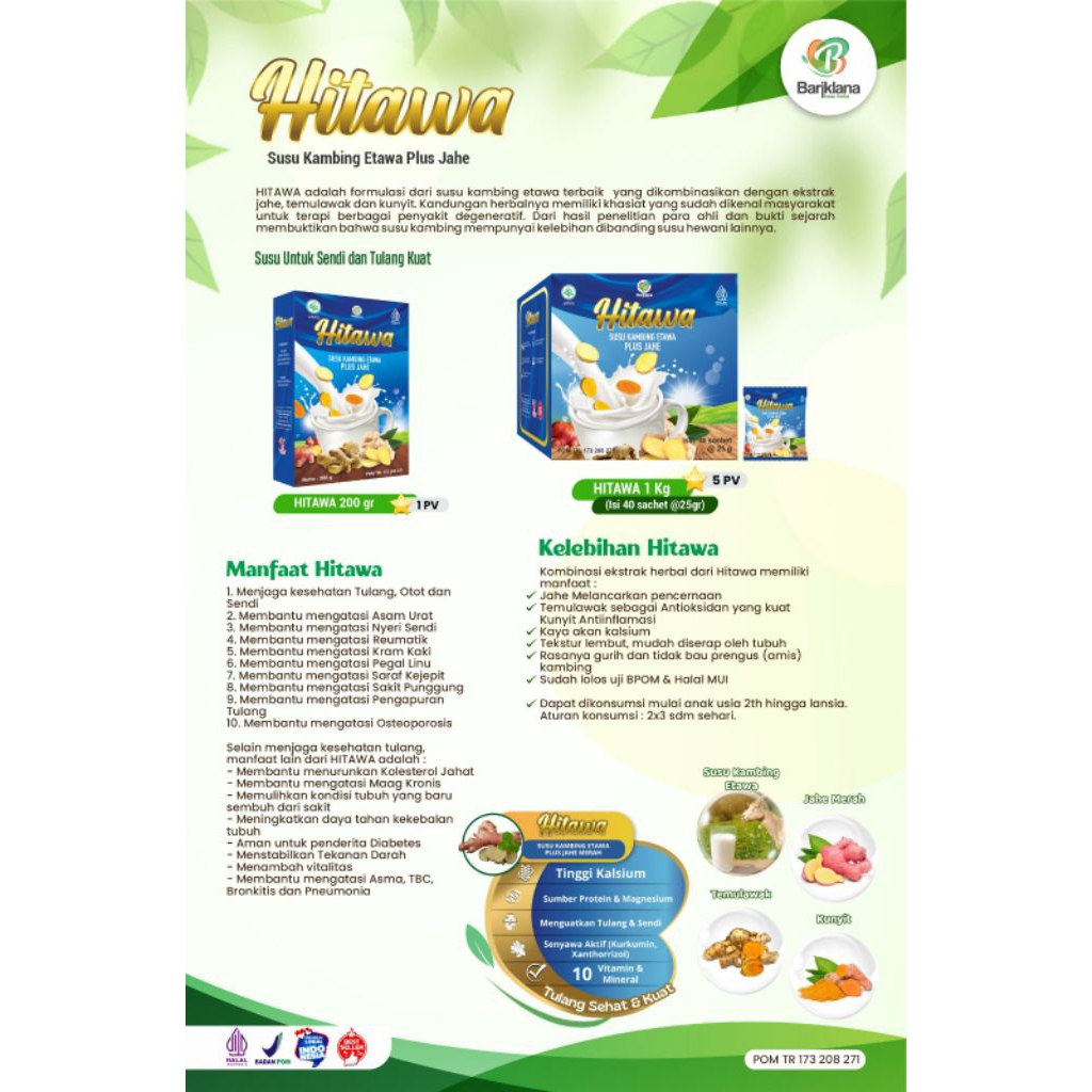 

SusuHitawaKambingEtawaBariklanaHerbal