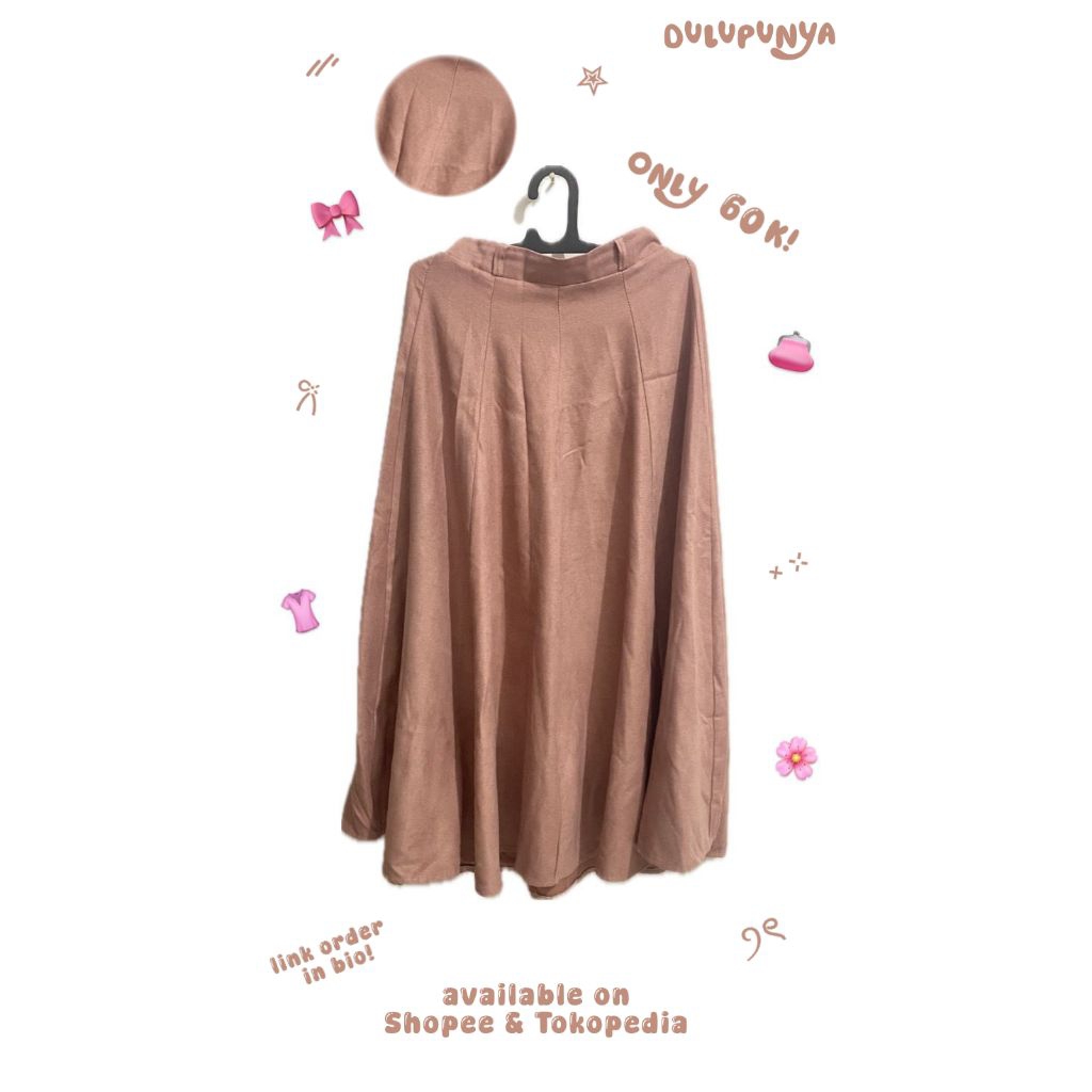 [PRELOVED] Rok wanita | Rok pink | Rok navy