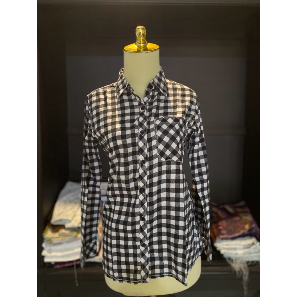 Preloved Atasan Baju Kemeja Wanita by Rilley