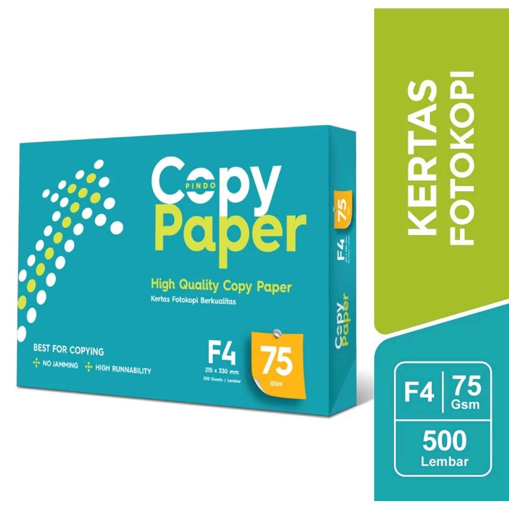 

Copy Paper Kertas Fotocopy 75 GSM F4
