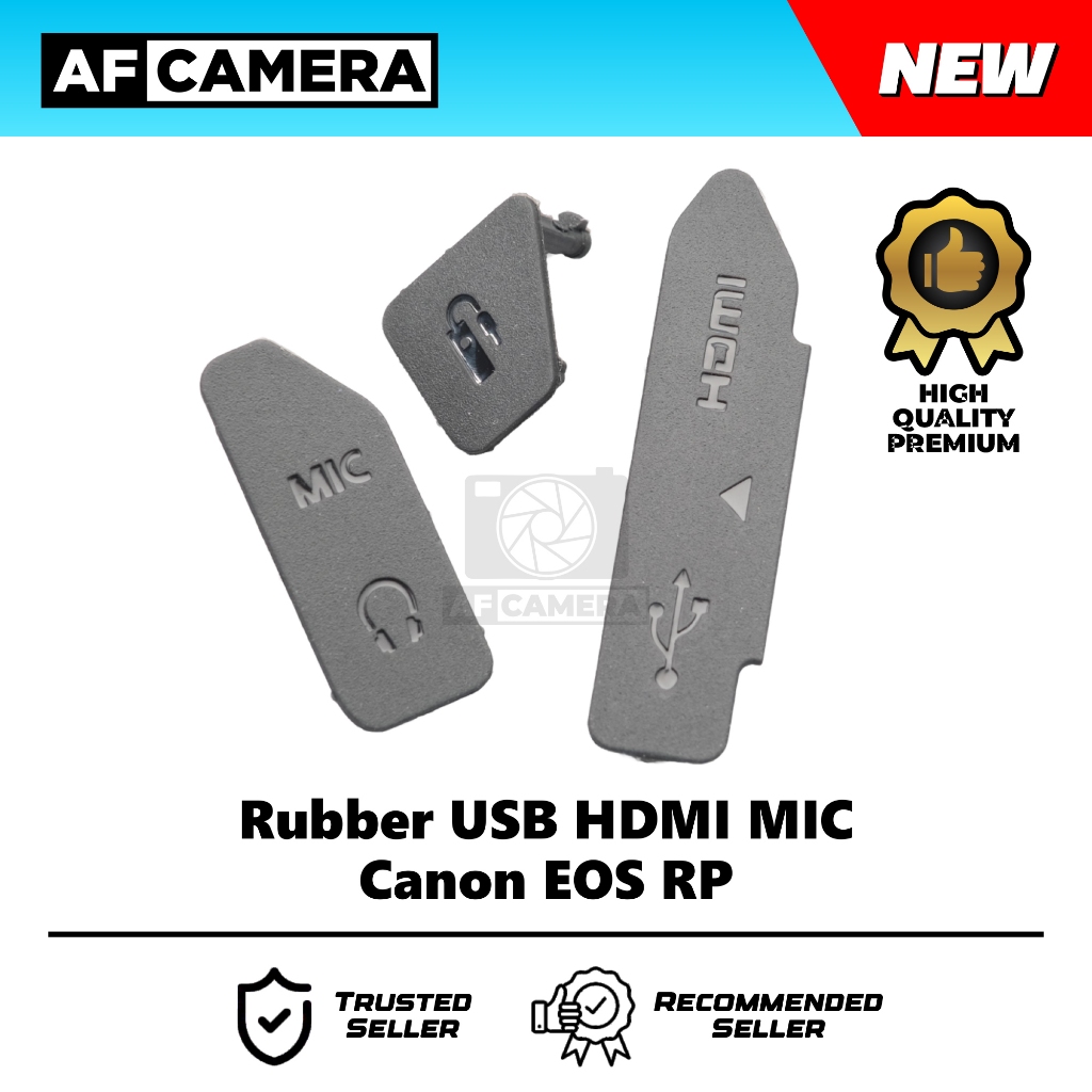 Karet Rubber USB HDMI MIC Canon EOS RP High Quality
