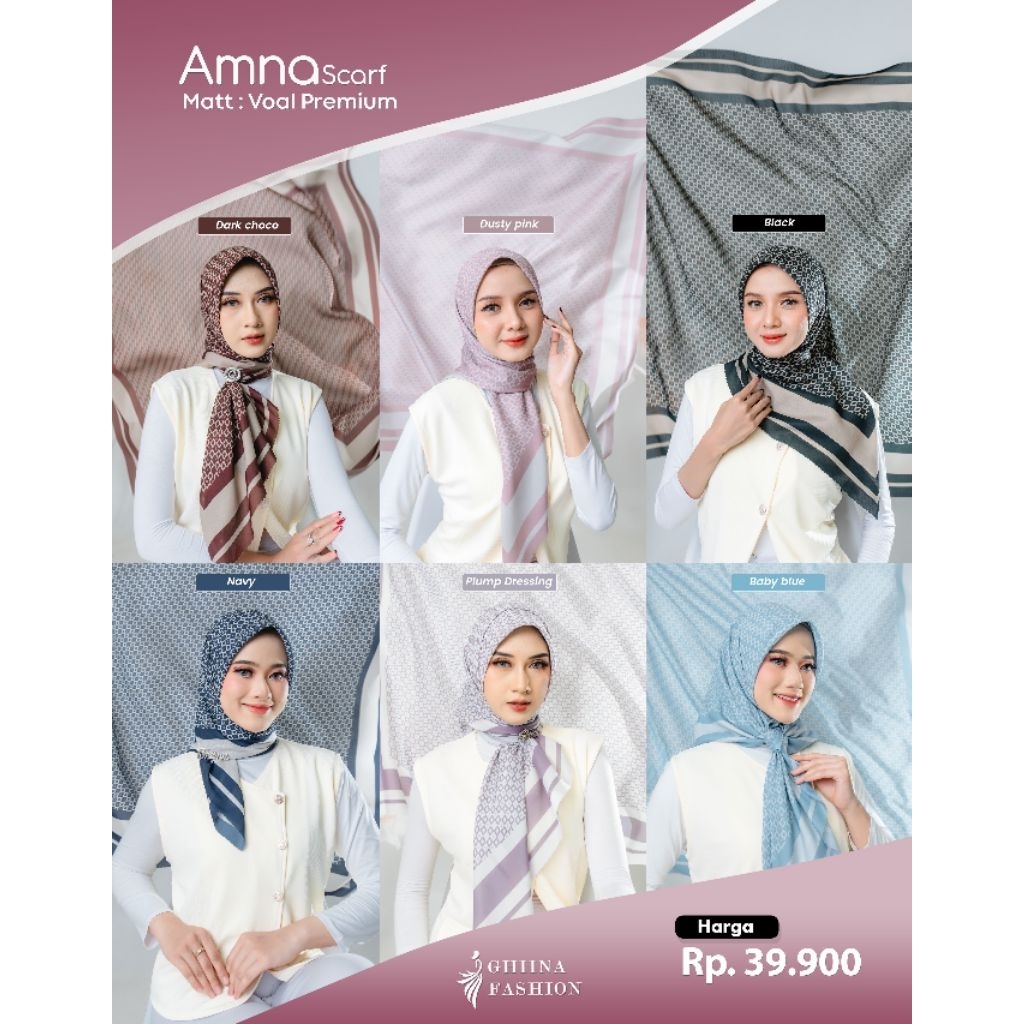 BEST PRICE|| AMNA SCRAF BY GHIINA FASHION