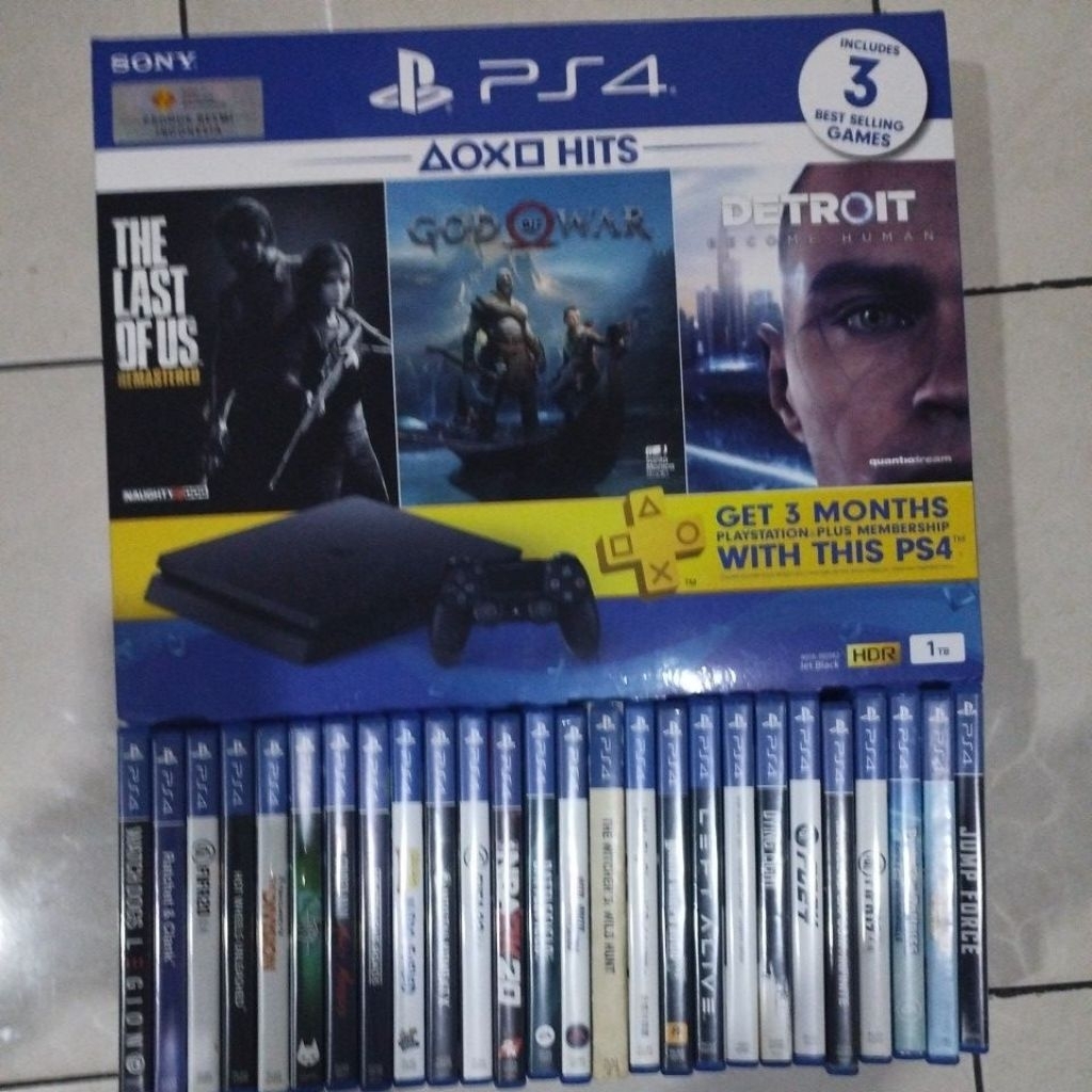 playstation 4 slim 1 TB second