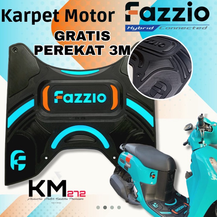 AKSESORIS MOTOR FAZZIO  Karpet Motor Fazzio  Motor Yamaha Fazzio
