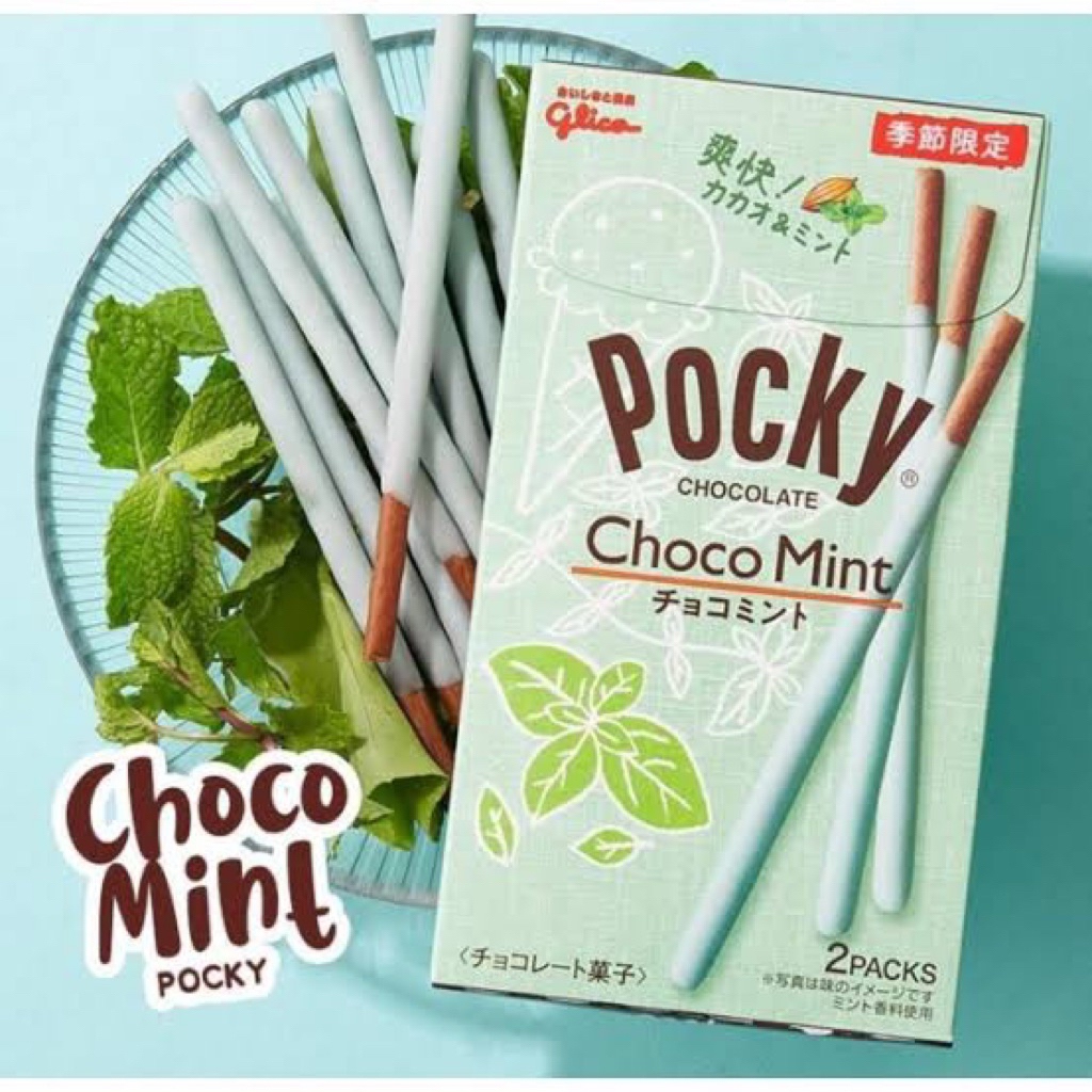 

Glico Pocky Mint Choco Jepang Limited Edition