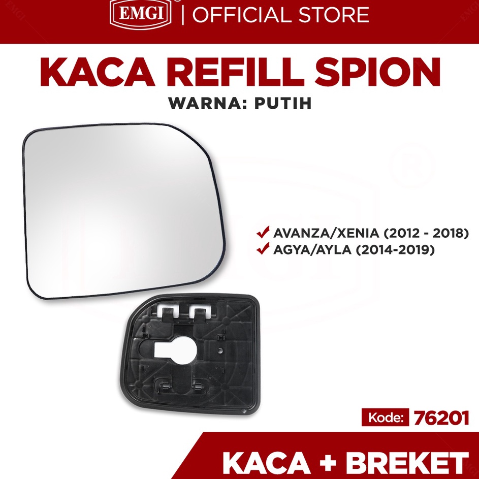 Kaca Spion Refill  Spion Mobil Avanza Xenia Agya Ayla  7621