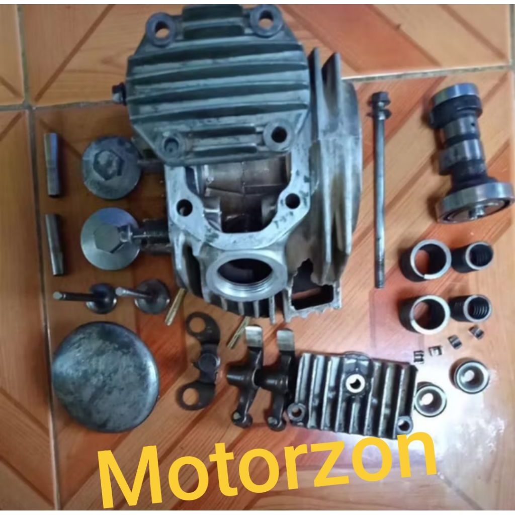 Cylinder Blok Head Komplit Honda Supra x lama Astrea Grand supra lama Original Second