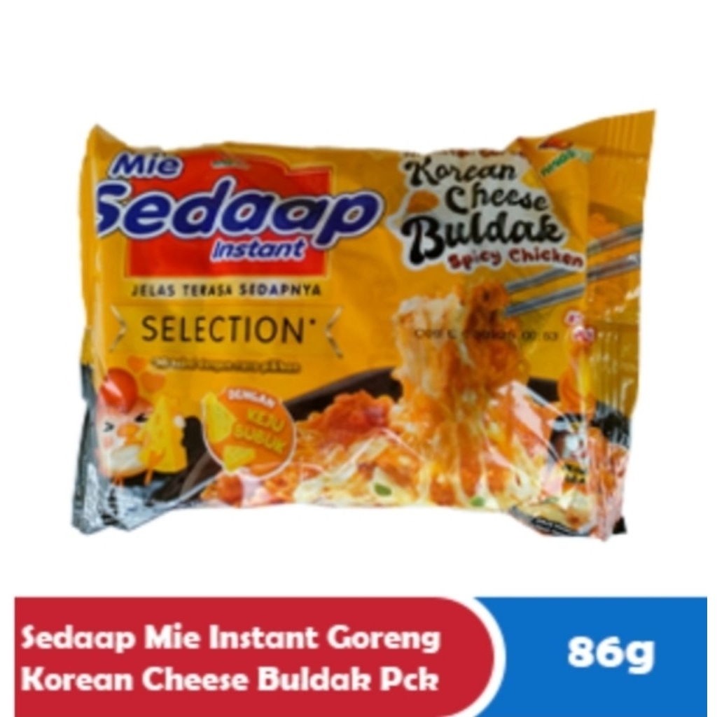 

Mie Sedaap Goreng Korean Chesse Buldak 86g Mie Instan Goreng Korean Chesse