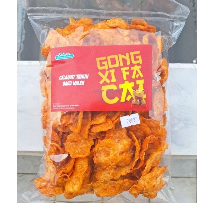 

Promo!! Emping Pedas Aceh 450 gr Sogan Vegan & Vegetarian