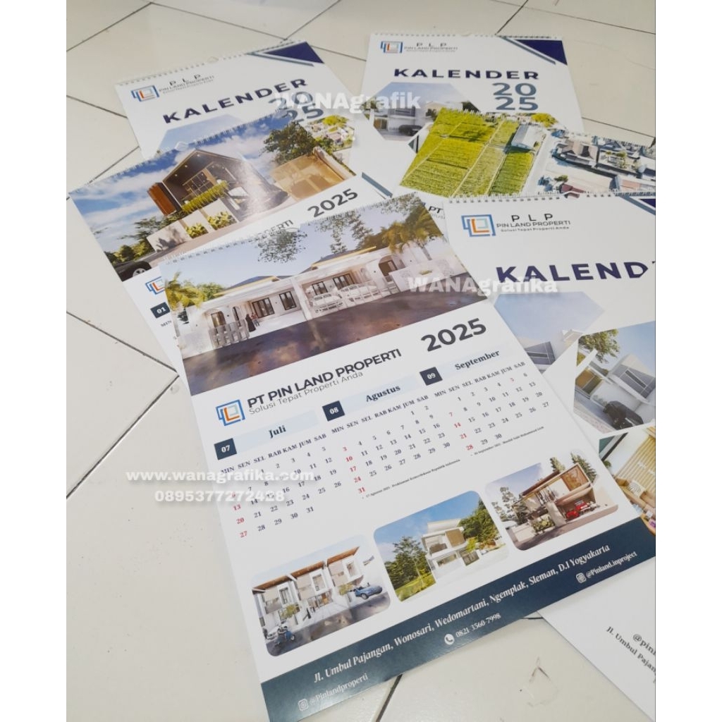 

kalender dinding spiral fullcolor desain FREE