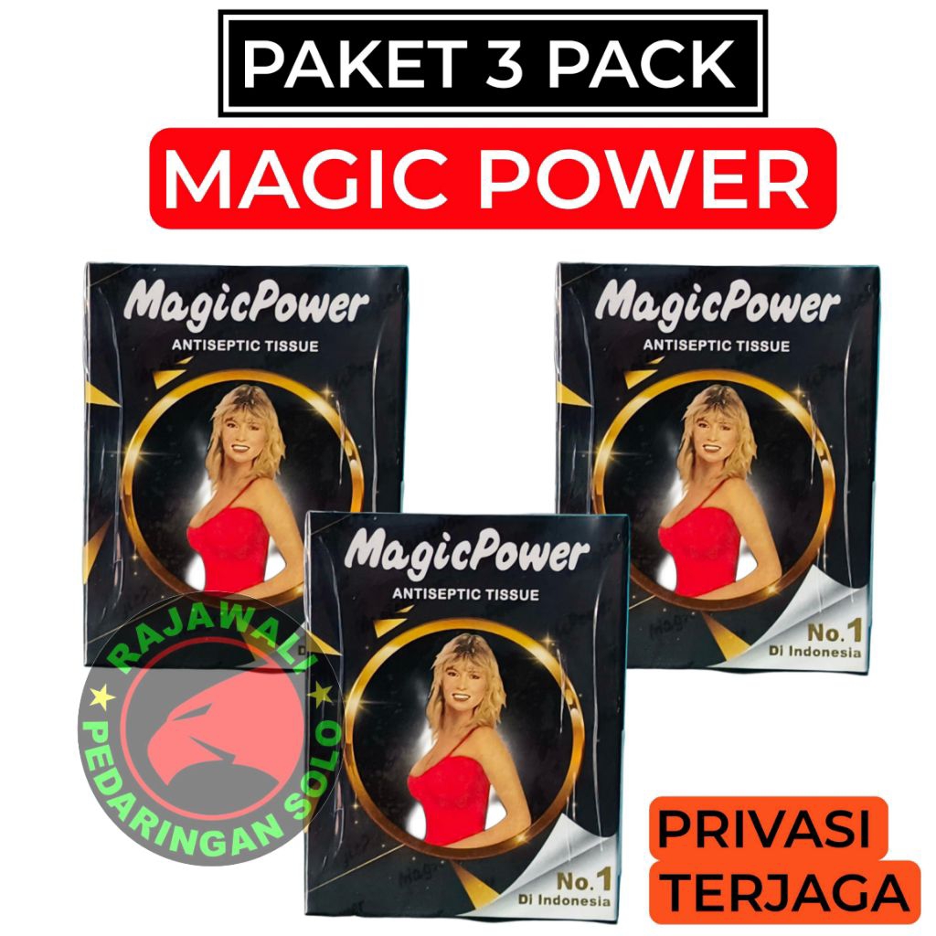 Paket 3 Pack Tisu Magic Power Original Paket tisu mejik asli dan murah