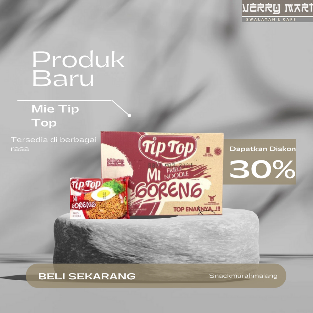 

Mie TIP TOP (1 Dus isi 36 pcs) all varian
