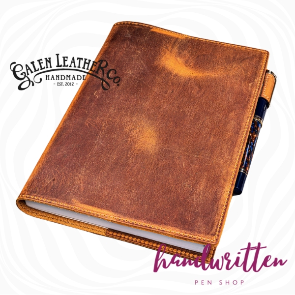 

GALEN LEATHER Leather Slim A5 Notebook Planner Cover