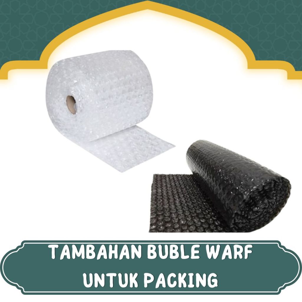 

TAMBAHAN BUBLE WARF UNTUK PACKING AMAN I PELINDUNG PAKET ANTI PECAH RUSAK