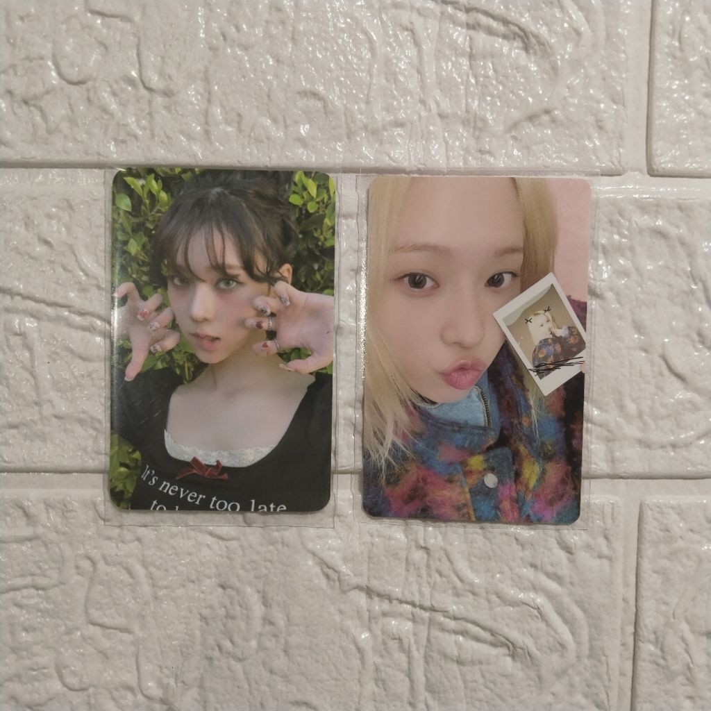 WINTER PC KMS KANAN READY OFFICIAL Photocard PC Winter Aespa Drama KMS LD Winter My World Album maun