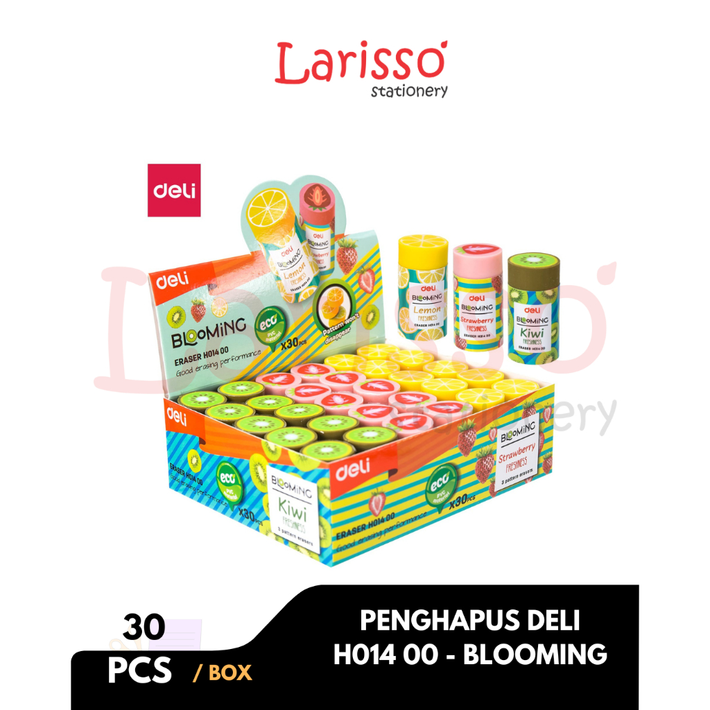 

DELI - (pcs) ERASER / PENGHAPUS DELI H014 - 00 BLOOMING - pcs