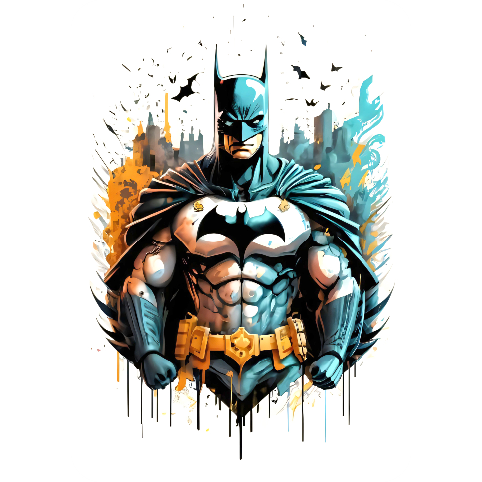 

Sticker Embos Batman Armor Style | Stiker PVC Timbul 3D Keren & Garang