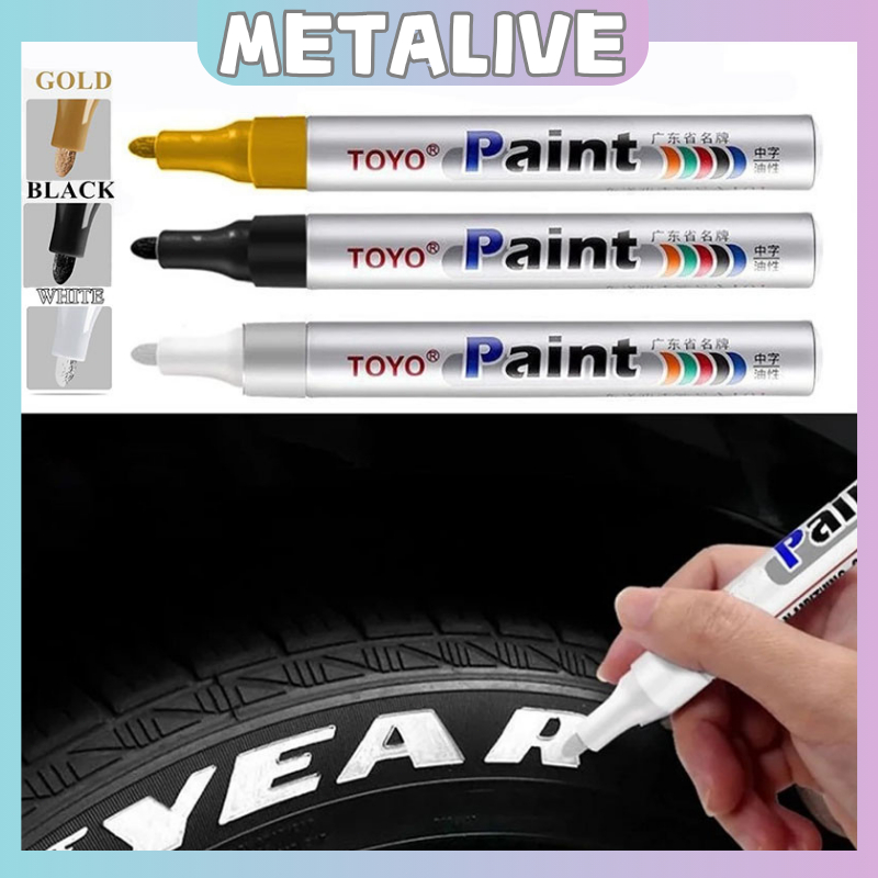 

Spidol Ban Paint Spidol Permanen Spidol Ban Mobil Motor Karet Marker Paint Tahan Air Anti Luntur