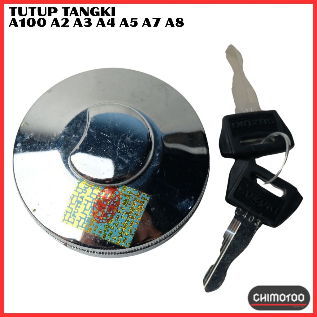 Tutup Tangki Suzuki A100 A 100 A2 A3 A4 A5 A7 A8 Anak Kunci Marking Suzuki