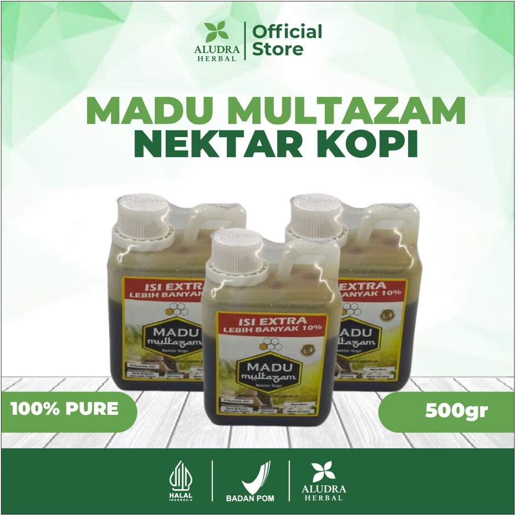 

Madu Murni Multazam Nektar Suket Akasia Kopi 500gr