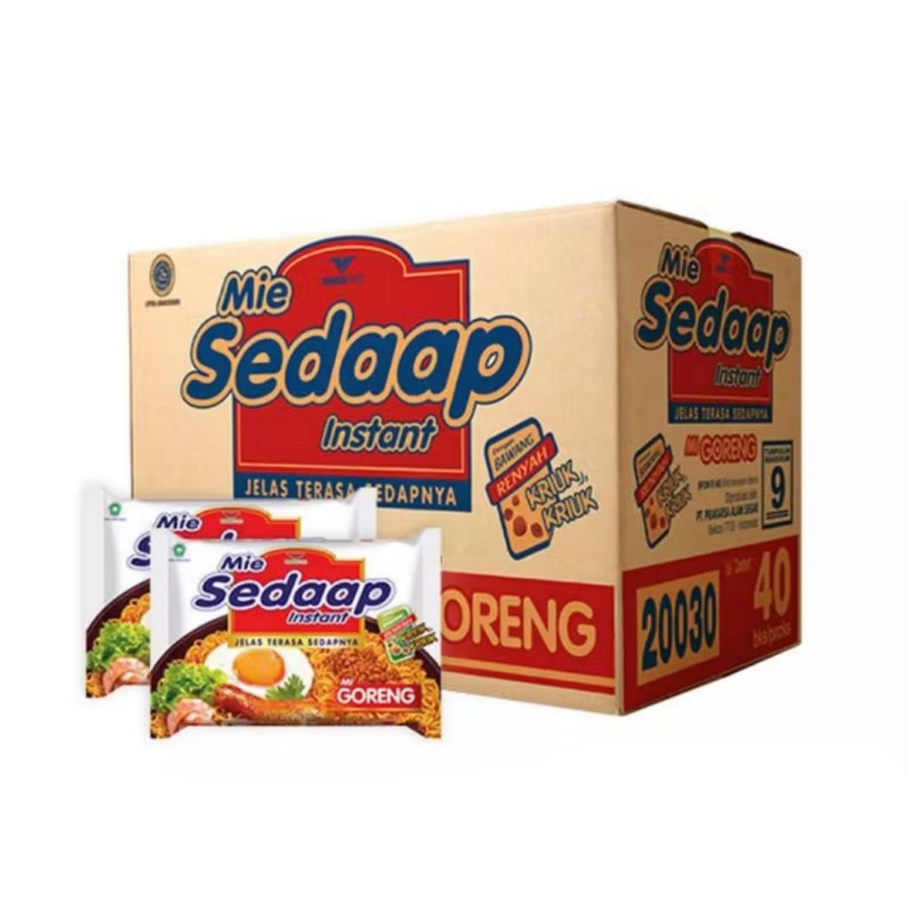 

SEDAAP GORENG 1DUS 40PCS