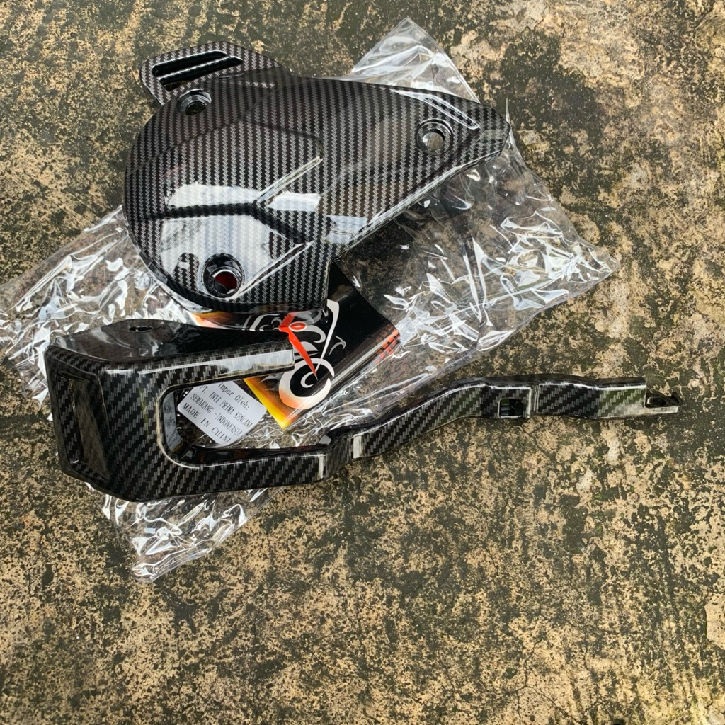 cover tutup sensor+keong cvt vario 125 vario 150 new 2018 2025 carbon zoro import