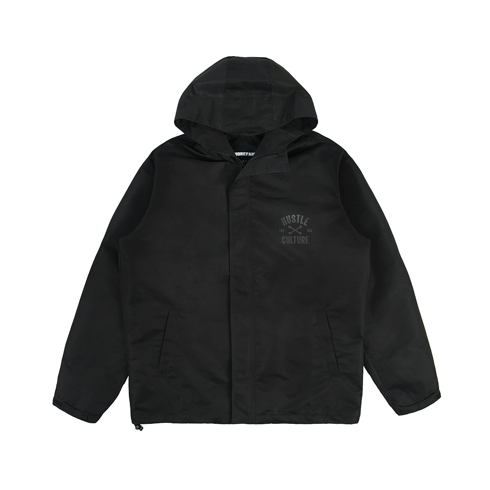 MRFM - ANTORA JACKET HUSTLE CULTURE BLACK ON BLACK OW-012