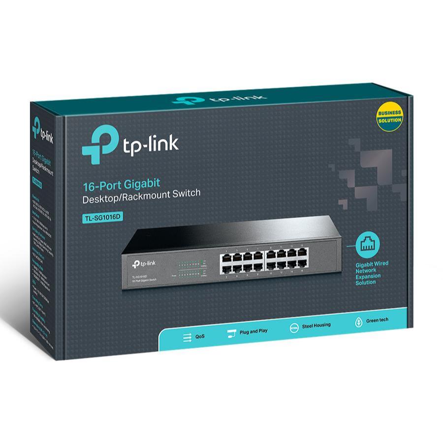 TP-Link Switch Hub 16 Port TL-SG1016D Gigabit SG1016