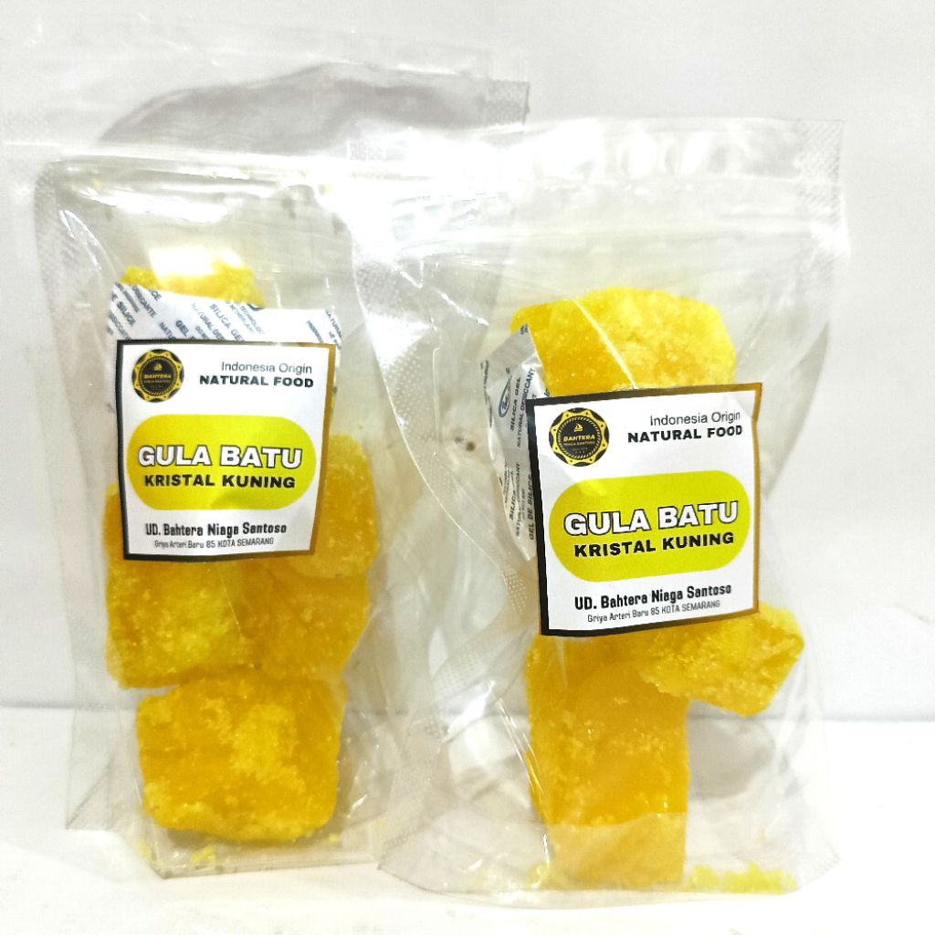 

Gula Batu Kristal Kuning Cita Rasa Gula Tebu Tradisional Legit dan Harum