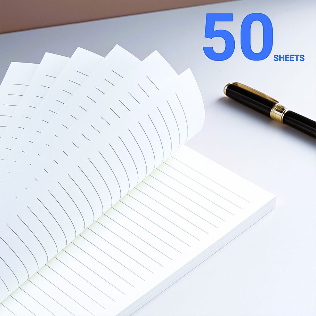 

Loose Leaf A5 Grid & Blank 50 pcs Kertas isi ulang 20 lubang