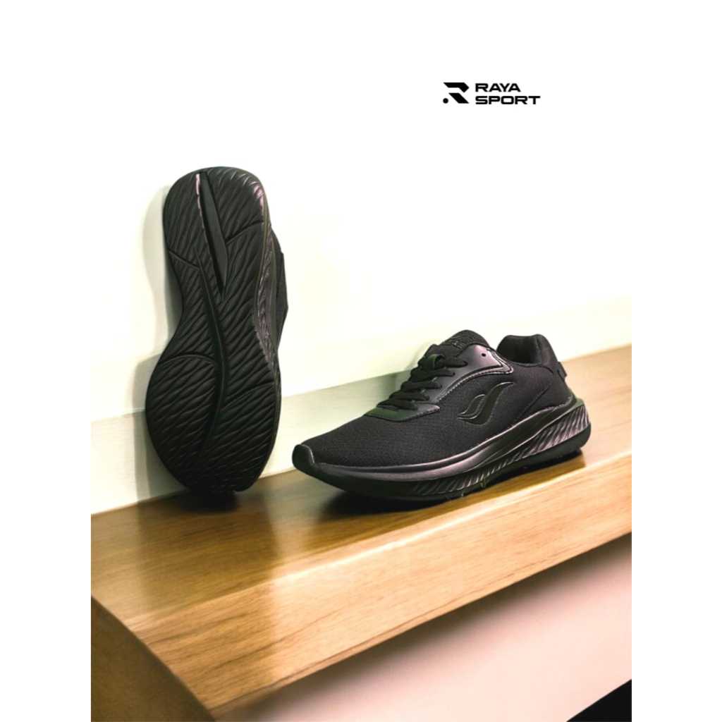 DESLE JOANNA HITAM SEPATU SPORTY CASUAL