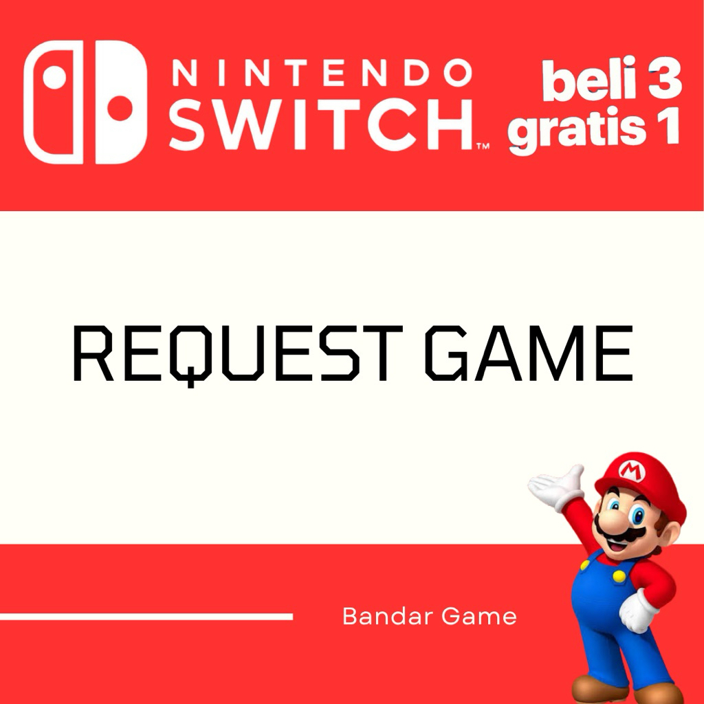 REQUEST GAME - Nintendo switch (digital game)