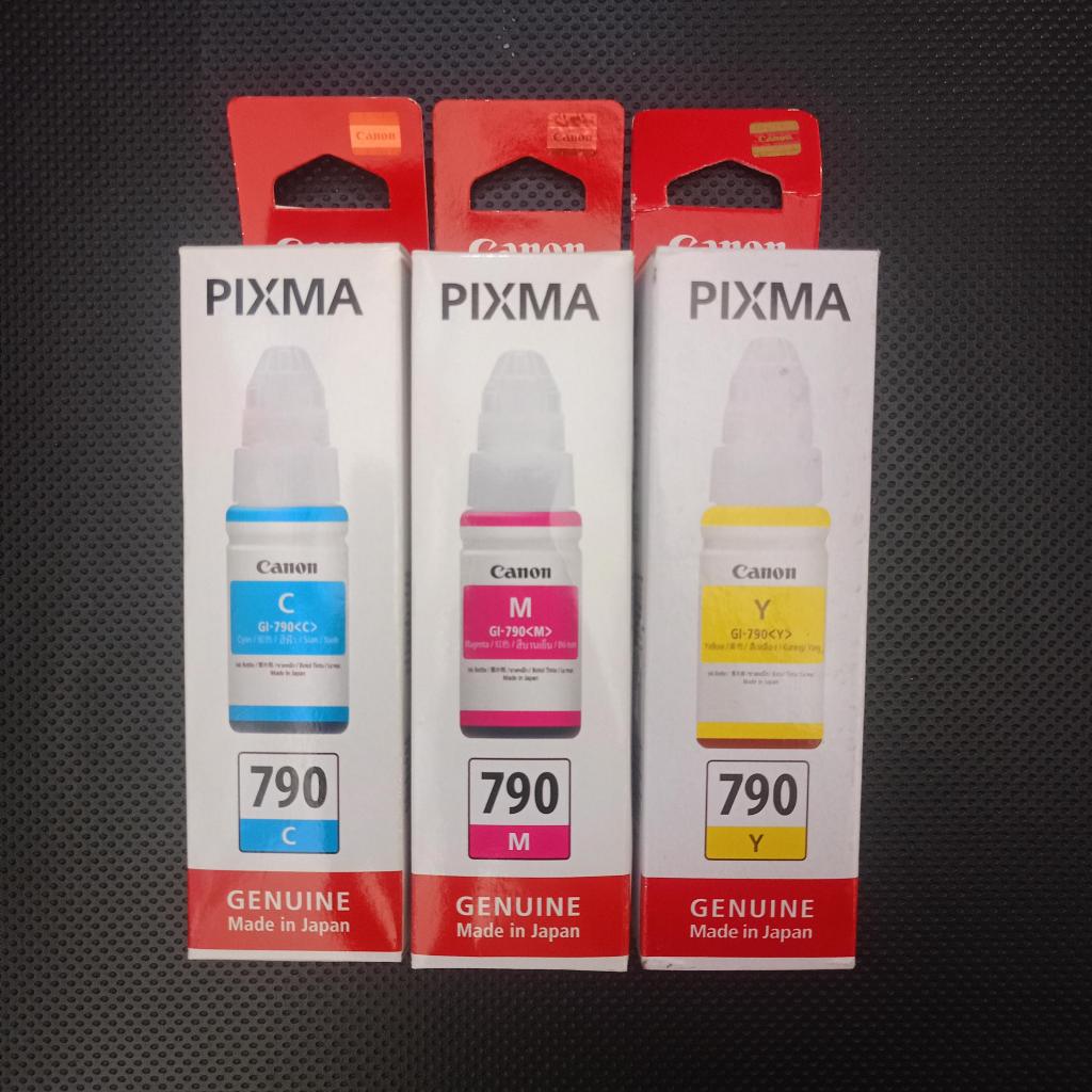 Tinta Cartridge Printer Canon Pixma 790 C M Y Tinta Printer Canon Pixma Series Original