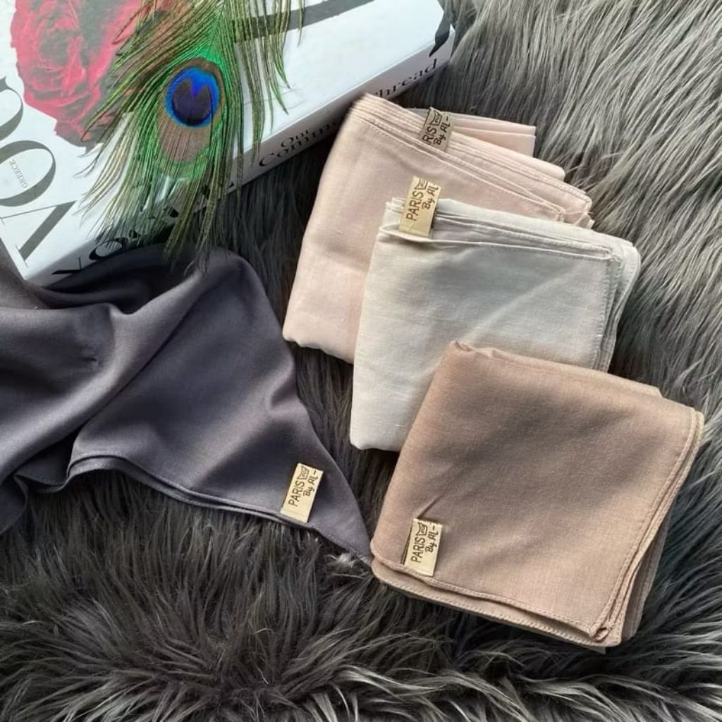 hijab segi empat paris premium//hijab paris premium//segi empat paris premium